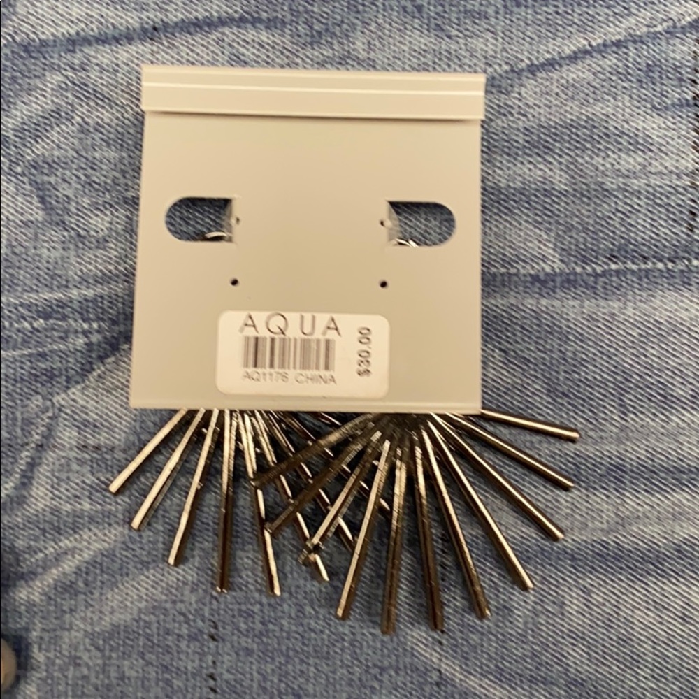 Multicolor Rhinestone Earrings - Picture 3 of 3